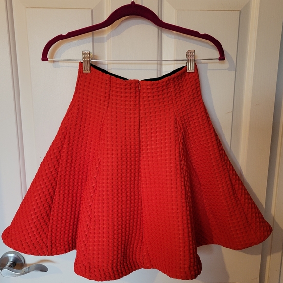 Maje Jamila Waffle Knit Skirt - Picture 5 of 6